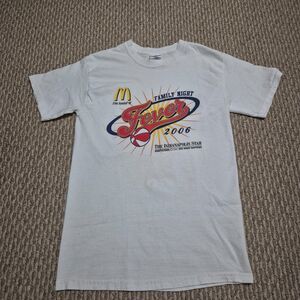 Y2K Indiana Fever Family Night x McDonalds 2006 Graphic Tee Sz Small